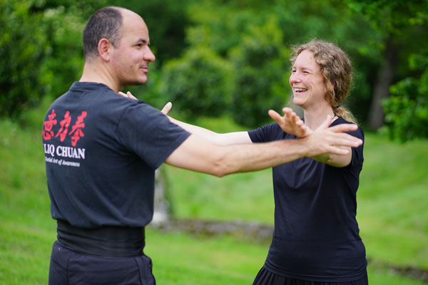 Kampfkunst der Achtsamkeit Training