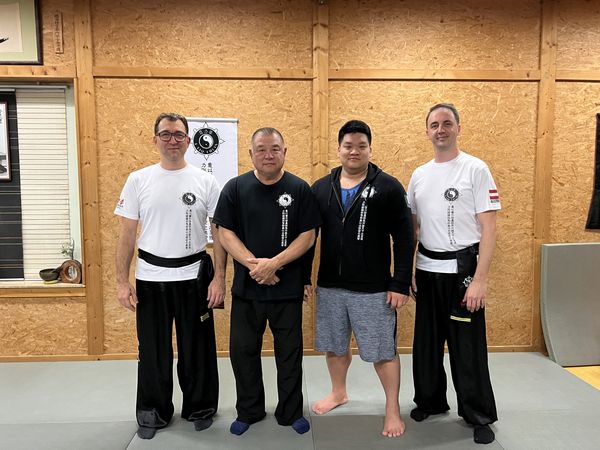 Zhong Xin Dao I Liq Chuan - Instruktor Lubo, GM Sam Chin, Hsin Chin, Instruktor Rene im Renraku-no Dojo