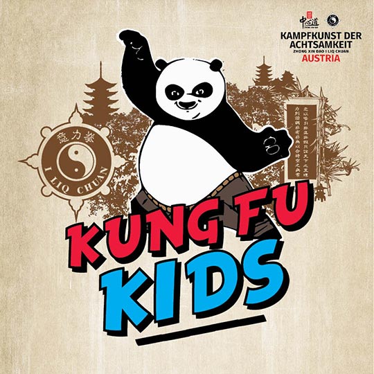 Kids Kung Fu Training Grafik