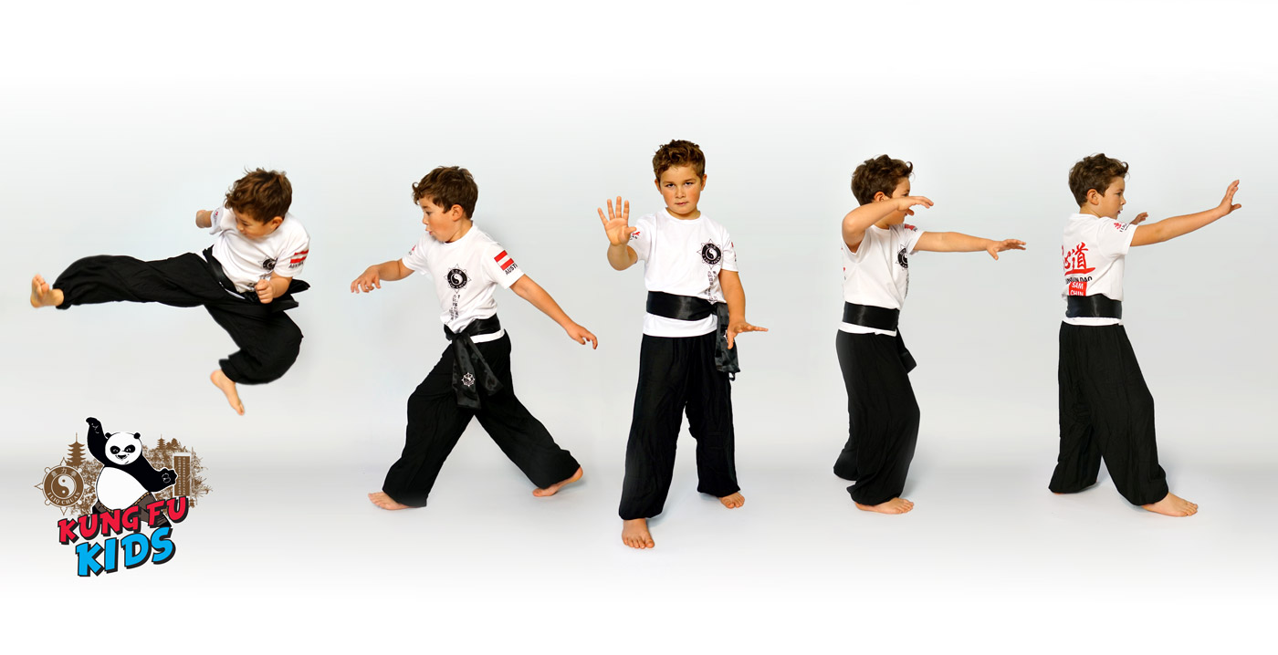 Kinder Kung Fu Training Maxi in Motion