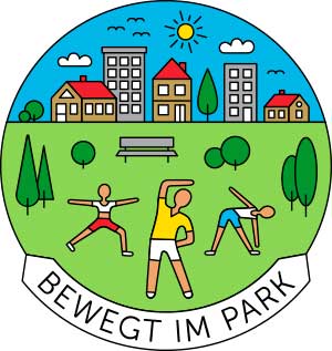 Bewegt im Park Logo
