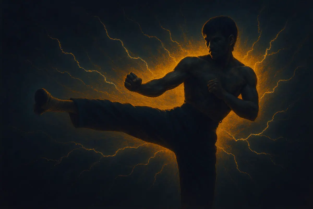 Bruce Lee Geschwindigkeit in Aktion - Speed Side Kick